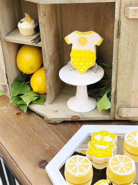 Kara S Party Ideas Summer Lemon Baby Shower Kara S Party Ideas