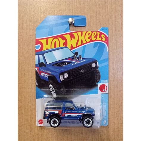 Jual Hotwheels Nissan Patrol Custom Biru Shopee Indonesia