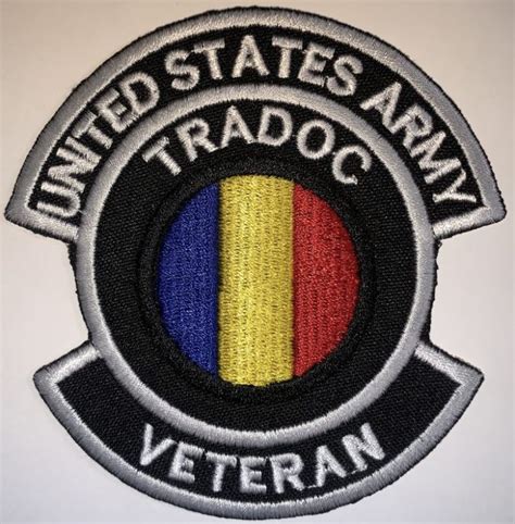 TRADOC Training and Doctrine Command Veteran Patch - Decal Patch - Co