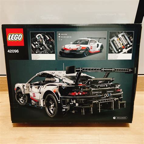 Bn Lego Technic Porsche 911 Rsr 42096 Building Kit 2019 1580 Pieces