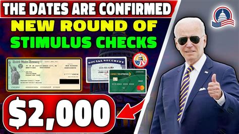 NEW ROUND OF STIMULUS CHECK FINALLY IRS CONFIRMED DELIVERY DATES