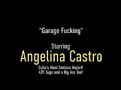 Horny Mega Boobed Angelina Castro Face Fucks A Dude To Get A Discount