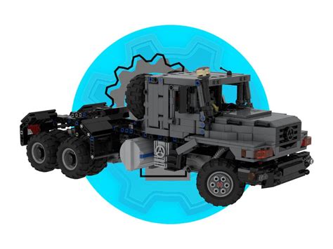 Lego Moc Mercedes Benz Zetros X Full Rc By O L A Tech