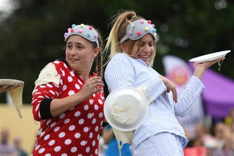 In Pictures: Contestants face off in World Custard Pie Championship | BT