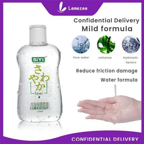 Lemezee 215ML Lubricant Water Based Health Silky Moisturizing Lubricant Gel Anal Personal Lube