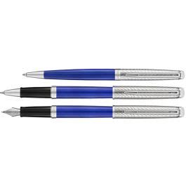 Waterman H Misph Re Deluxe Blue Wave Ct Penshop