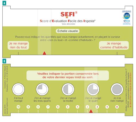 Dénutrition de ladulte score dévaluation facile des ingesta SEFI