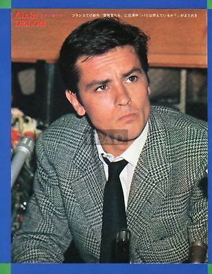 Alain Delon Catherine Deneuve Vintage Jpn Picture Clipping X