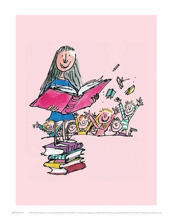 'Matilda' Art Print - Quentin Blake | Art.com