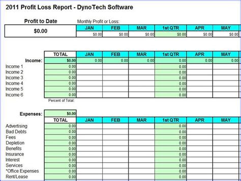 Accounting Spreadsheet Templates For Small Business ...