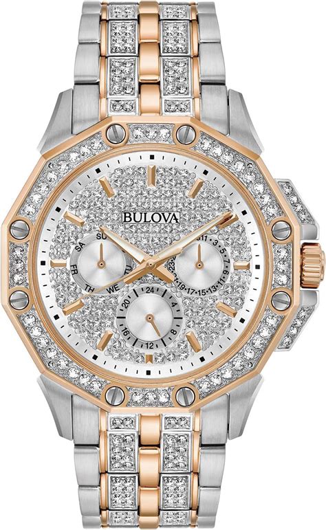 Amazon Bulova ドレスウォッチ モデル 98C133 腕時計 ファッション 通販