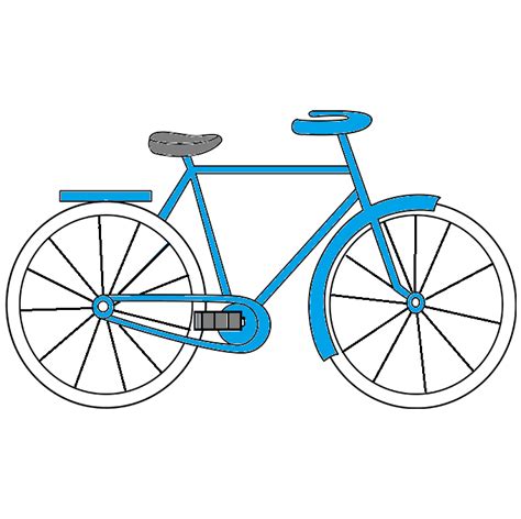 Etiquetar Las Partes De Una Bicicleta Para Colorear Imprimir E Dibujar