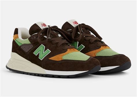 New Balance 998 Made in USA Brown Green U998BG