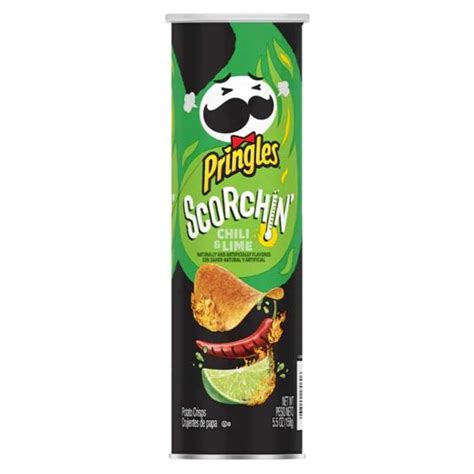 Pringles Usa Scorchin Chili Lime Santikos Foods