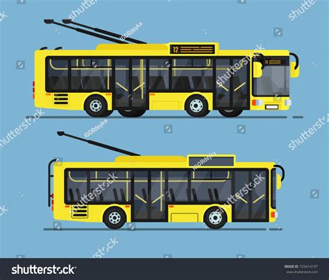 Cool Modern Flat Design Public Transport