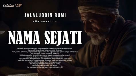 Jalaluddin Rumi Nama Sejati Puisi Mistik Syair Sufi Youtube