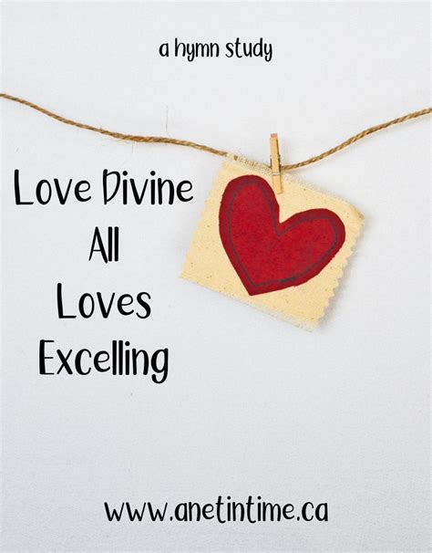 Love Divine, All Loves Excelling - A Net in Time