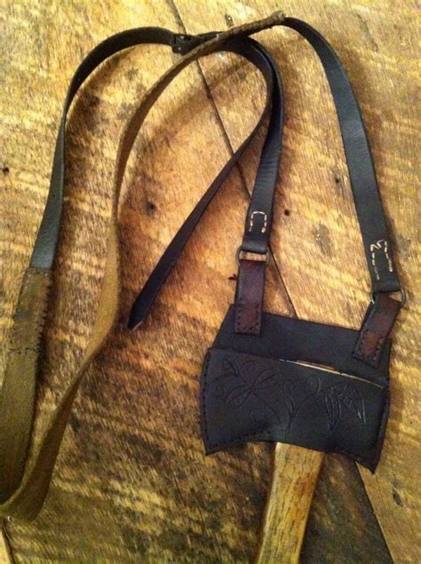Tomahawk With Sheath Leather Workshop Diy Leather Bag Leather Diy
