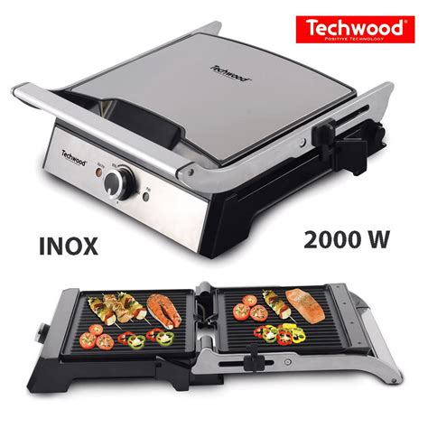 Grill Viande Et Panineuse Lectrique Techwood Tgd Imychic