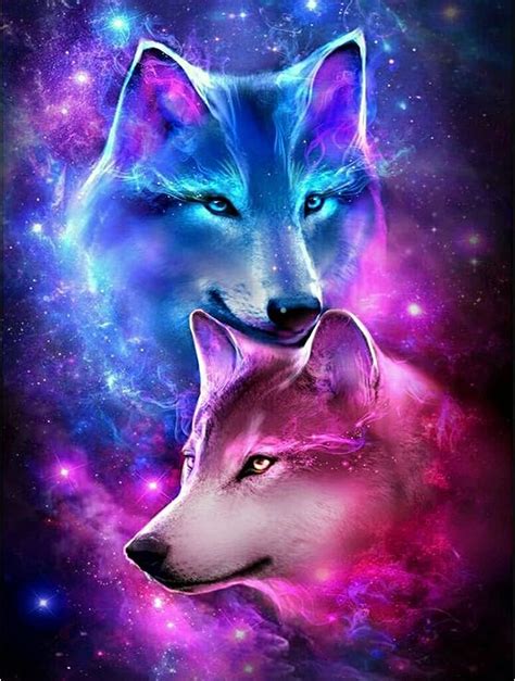 Mxjsua Diy Diamond Painting Wolf By Number Kits For Adults