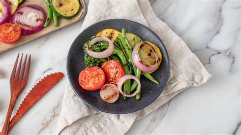 Grilled Seasonal Summer Veggies Simple Side For Summer Entrees Fitness Blender