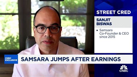Jesper Helt On Linkedin Samsara Ceo Sanjit Biswas On Strong Growth In