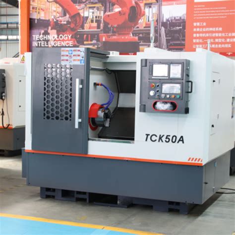 Tck50A 500 GSK CNC Servo Motor Metal Slant Bed Lathe Machine CNC