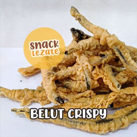 Belut Crispy 100gr Murah Enak Renyah Kripik Belut Jogja Kripik