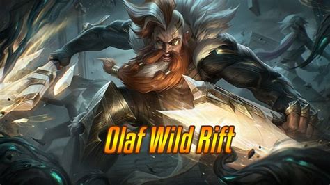 Olaf Wild Rift Build and Guide, Meta Jungle and full combo | Rift, Wild, Berserker rage