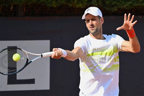 Masters Roma 2023 Novak Djokovic Quiere Mantener Viva La Racha Que