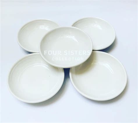 Sold By 5 White Small Saucer Furniture Home Living Kitchenware