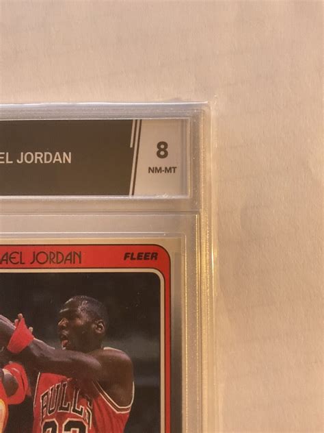 1988 89 Fleer Michael Jordan Base 17 TGA 8 NM MT Bulls EBay