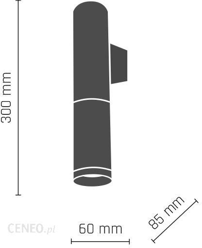 Lampa AMPLEX KINKIET KAVOS GU10 BIAŁY CHROM 8223 8223 Opinie i