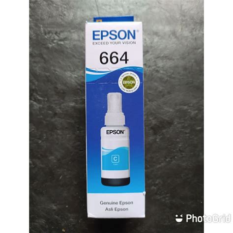 Tinta Epson Cyan Biru