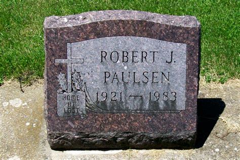 Robert John Paulsen 1921 1983 Find A Grave Memorial