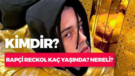 Rap I Reckol Ka Ya Nda Kimdir Ger Ek Ad Ne Hedef Gazetesi