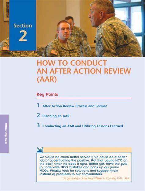 how to conduct an after action review - UNC Charlotte Army ROTC