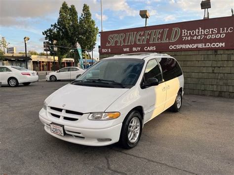 Used White Dodge Caravan For Sale Cargurus