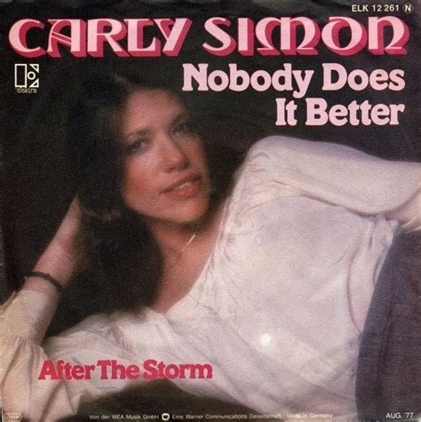 Carly Simon Nobody Does It Better