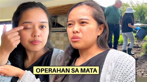 Filipina British Life In Uk Posible Ma Operahan Sa Mata Lubos Ang Pag