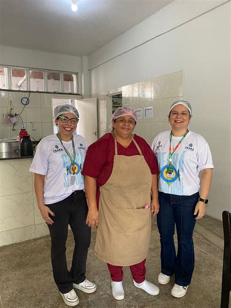 Equipe T Cnica Do Nutec Visita Cozinhas Do Cear Sem Fome N Cleo De