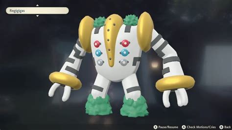 South Korea Regigigas Event Announced For Arceus Sinnoh Remakes