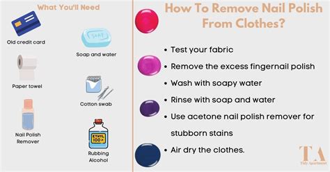 How To Remove Nail Polish From Clothes [in 3 Easy Steps]