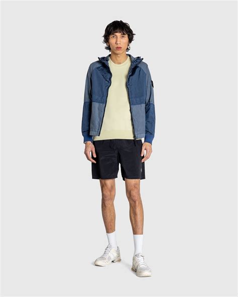 Stone Island Nylon Metal Hooded Jacket Dark Blue Highsnobiety Shop