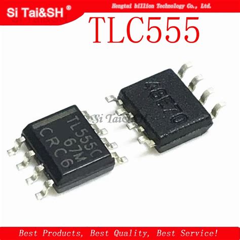 10 개/몫 TLC555 tlc555i TL5551 TLC555IDR SOP8 패치 새로운 원본|반도체 집적회로 ...