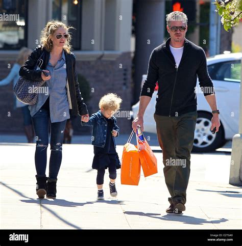 Eric Dane And Wife Rebecca Gayheart Leave A Los Angeles T Store With