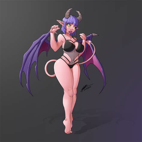 Succubus Lingerie Sfw By Durane Hentai Foundry