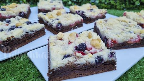 Brownie Con Frutos Rojos Sin Tacc Como Hacer Brownie Paso A Paso