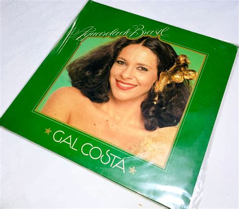 Lp Vinil Gal Costa Aquarela Do Brasil Capa Dupla Encarte 1980