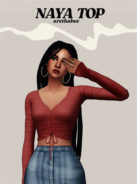 Sims Maxis Match Naya Top The Sims Book